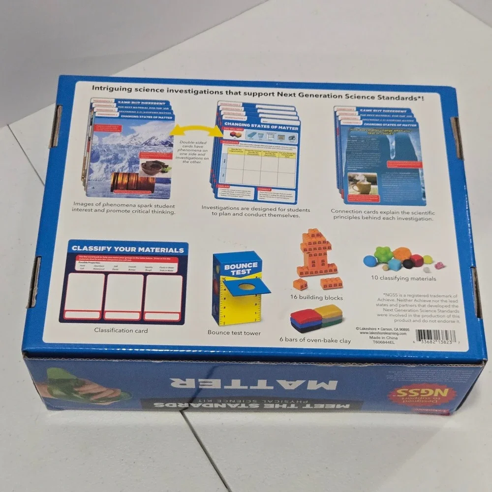 Lakeshore Meet the Standards Physical Science Kit Matter Grade 2 NGSS LM271